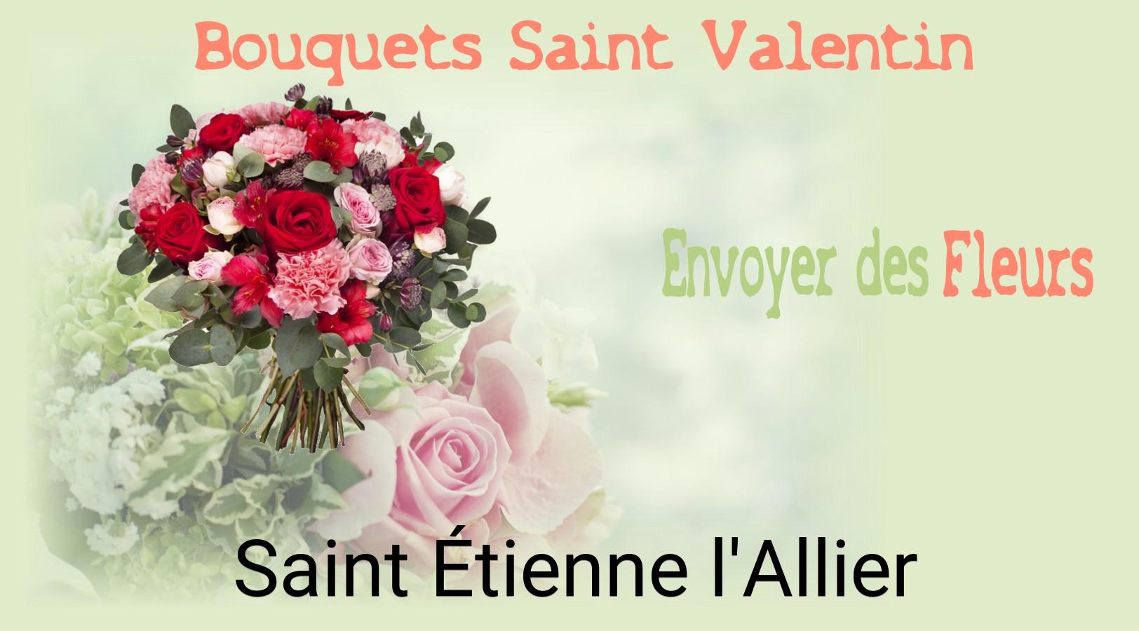 Roses de Saint-Valentin livrées à Saint-Étienne-l'Allier